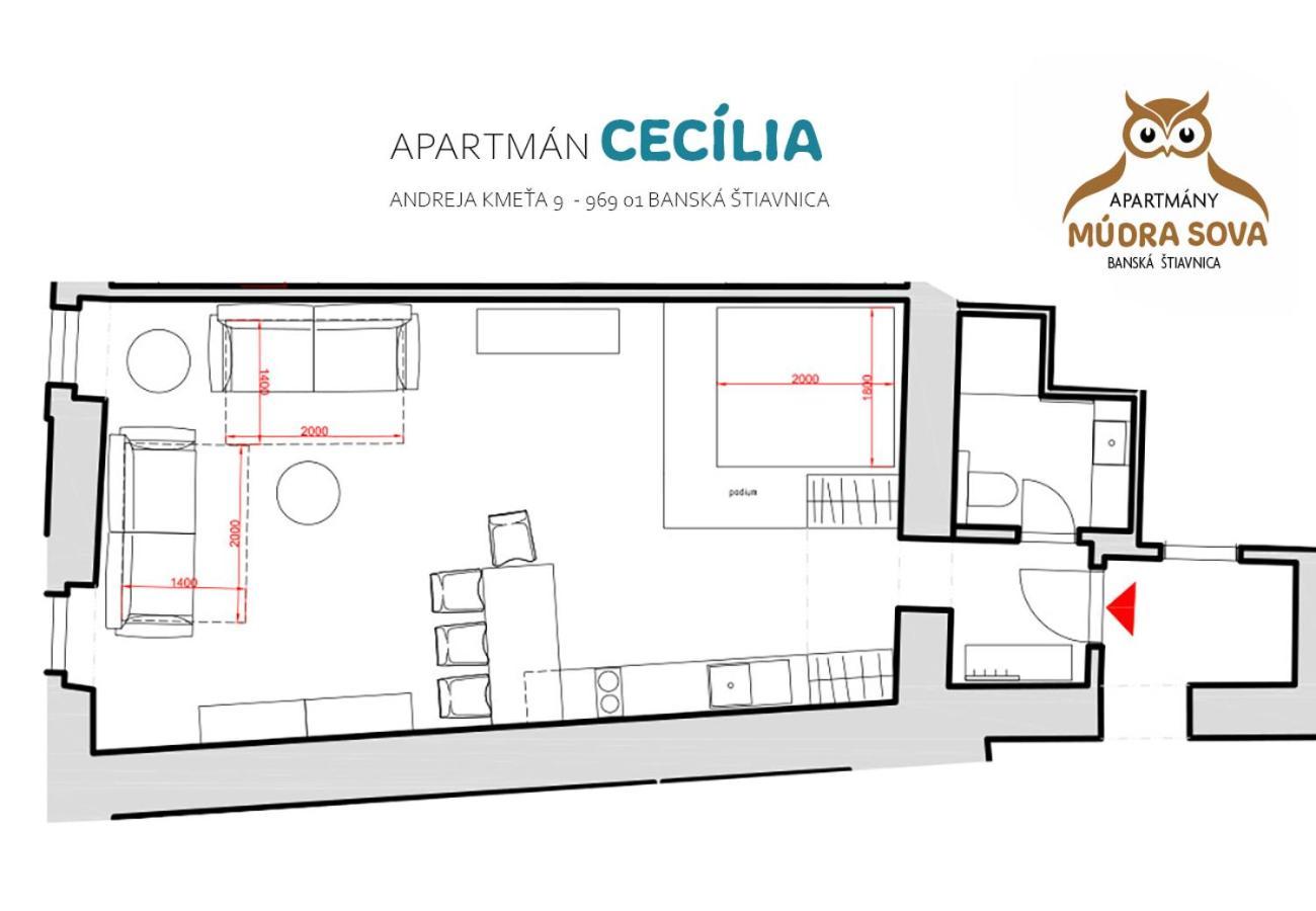 Apartmany Mudra Sova Банска-Штьявница Экстерьер фото